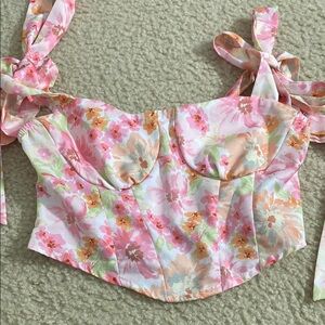 Floral Crop Top